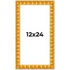 PosterPalooza | 12x24 Bamboo Picture Frame, UV Acrylic, 4 Finishes - Brown, Black, Gold, and Natural - 2 of 4