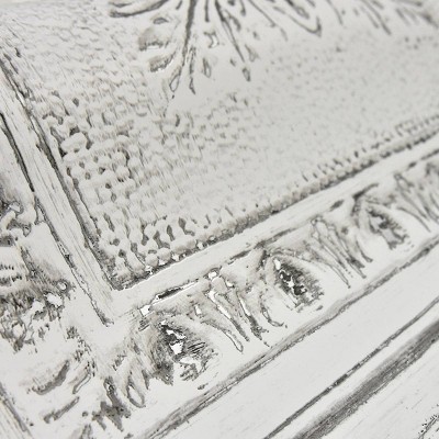 Reclaimed Tin Peel & Stick Vintage Tile Wallpaper, Light Gray, 30.75 Sq Ft