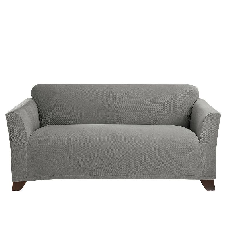 Stretch Knit Loveseat Slipcover - Sure Fit, 1 of 6