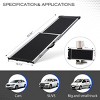 LAOTIES Foldable Aluminum Dog Ramp with Non-Slip Mat,Portable Pet Ladder for Cars,Trucks,Beds And Couches - 4 of 4