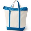 Lands' End Zip Top Canvas Tote Bag - 4 of 4