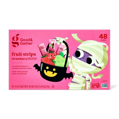 Strawberry Fruit Strips - 24oz/48ct - Good & Gather™