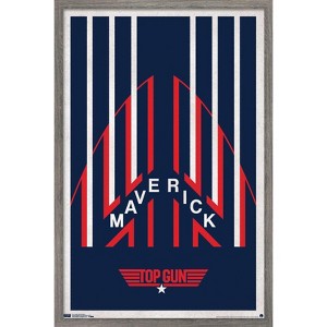 Trends International Top Gun - Maverick Helmet Framed Wall Poster Prints - 1 of 4
