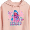 Women's - LOL Surprise! - Splash Beauty w/ Butterflies & Hearts Cropped Graphic Hoodie - 2 of 3