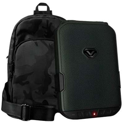 Vaultek LifePod + Slingbag TrekPack Bundle | Protect and Store your Valuables with the LifePod Electronic Lockbox | Great for Traveling