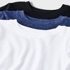 Toddler Boys' 3pk Short Sleeve T-Shirt - Cat & Jack™ Black/Navy Blue/White - 3 of 3