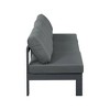 Meridian Furniture,Nizuc Water Resistant Fabric Outdoor Patio Modular Sofa - 3 of 4