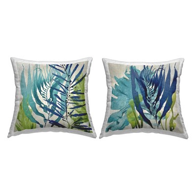 Stupell Industries Nautical Seaweed Grass Layered, 18 x 18