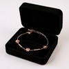 Anna-Kaci Women's Delicate Daisy Charm Bracelet with Floral Accents and Lightweight Adjustable Chain Design - Gold - 2 of 4