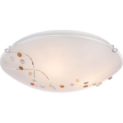 Quoizel Lighting Stellar 3 - Light Flush Mount in  Polished Chrome