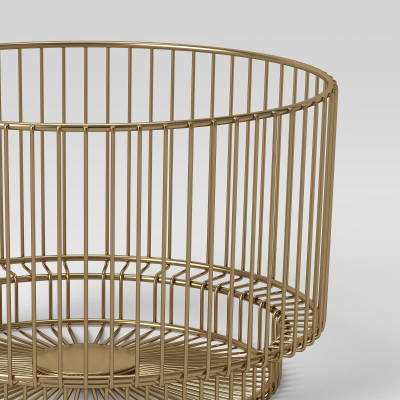 18" x 11" Metal Wire Basket - Threshold™, 3 of 8