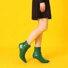 Allegra K Women's Strap Decor Pointed Toe Transparent Stiletto Heels Ankle Boots - 2 of 4