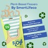 SmartLifeco Biodegradable Eco Dental Floss Picks | Mint Flavor (PACK OF 2 BAGS) Smart Life Co | Maintain your oral hygiene - 2 of 4