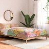 Deny Designs 3pc King The Space House Bows On Colorful Patchwork Comforter and Sham Set - 2 of 4
