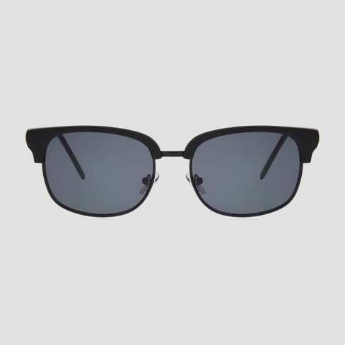 Men's Retro Browline Sunglasses - Original Use™ Black : Target