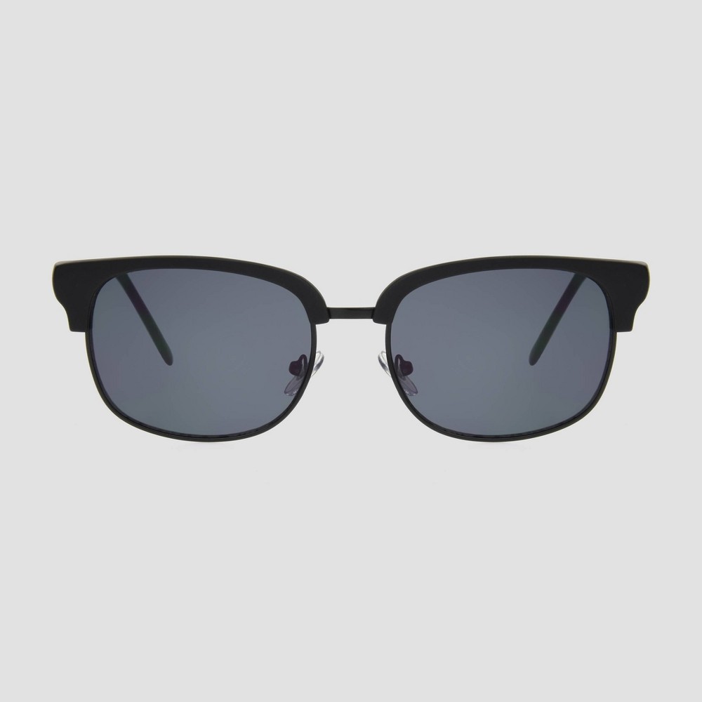 Photos - Sunglasses Men's Retro Browline  - Original Use™ Black