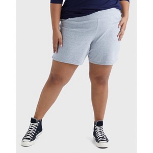 Hanes Just My Size Women's Cotton Jersey Pull-On Shorts, 7" (Plus Size) - 1 of 4