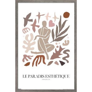Trends International Reinders: Estetique - Le Paradis Esthétique Framed Wall Poster Prints - 1 of 4