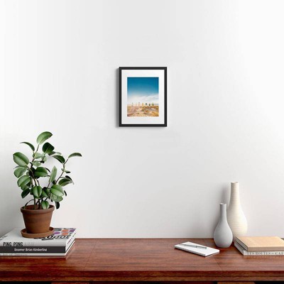 Bethany Young Photography Seven Magic Mountains Sunrise Framed Wall Art - Deny Designs