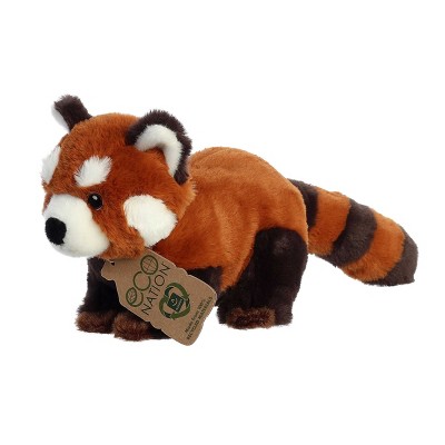 Aurora Small Red Panda Eco Nation Eco-friendly Stuffed Animal Red 9 ...