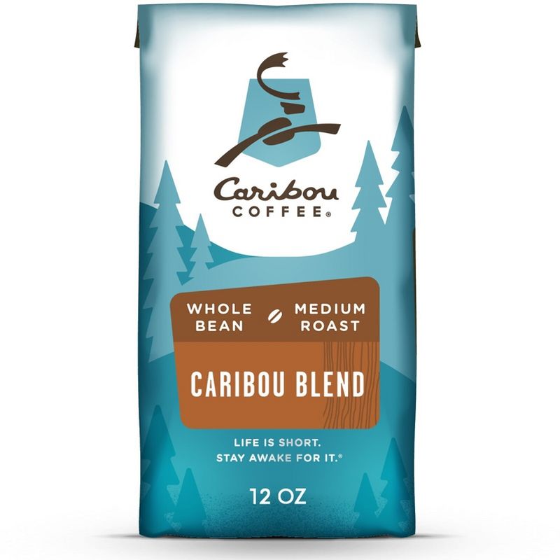 Caribou Coffee Caribou Blend Medium Roast Whole Bean Coffee - 12oz, 1 of 9