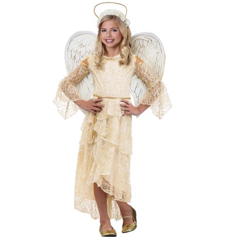 Fairy Girls Children Halloween Costume - Small White : Target