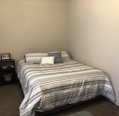 user image by Jordan, 5pc Woven Diamond Stripe Comforter Set Cream/Black - Threshold™