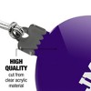 James Madison University Alumni Acrylic Christmas Tree Holiday Ornament - 4 of 4