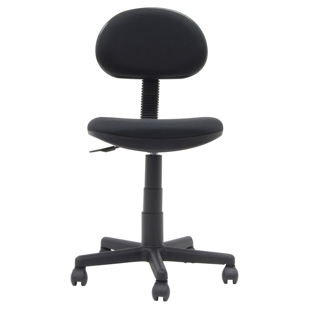 Photos - Computer Chair Task Chair Black - Studio Designs: Pneumatic, Swivel, 5-Star Base, Contour