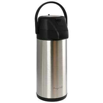 Vondior Airpot Coffee Dispenser With Pump - Insulated Stainless Steel  Thermal Beverage Dispenser : Target