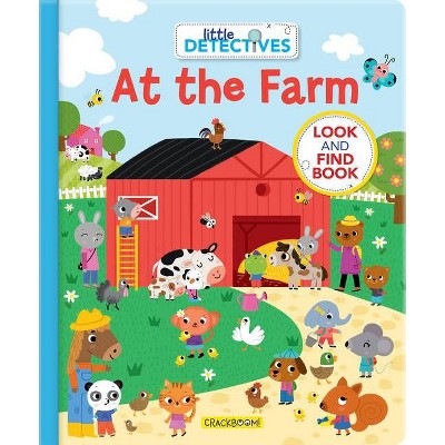 Little Detectives at the Farm - (Board Book)