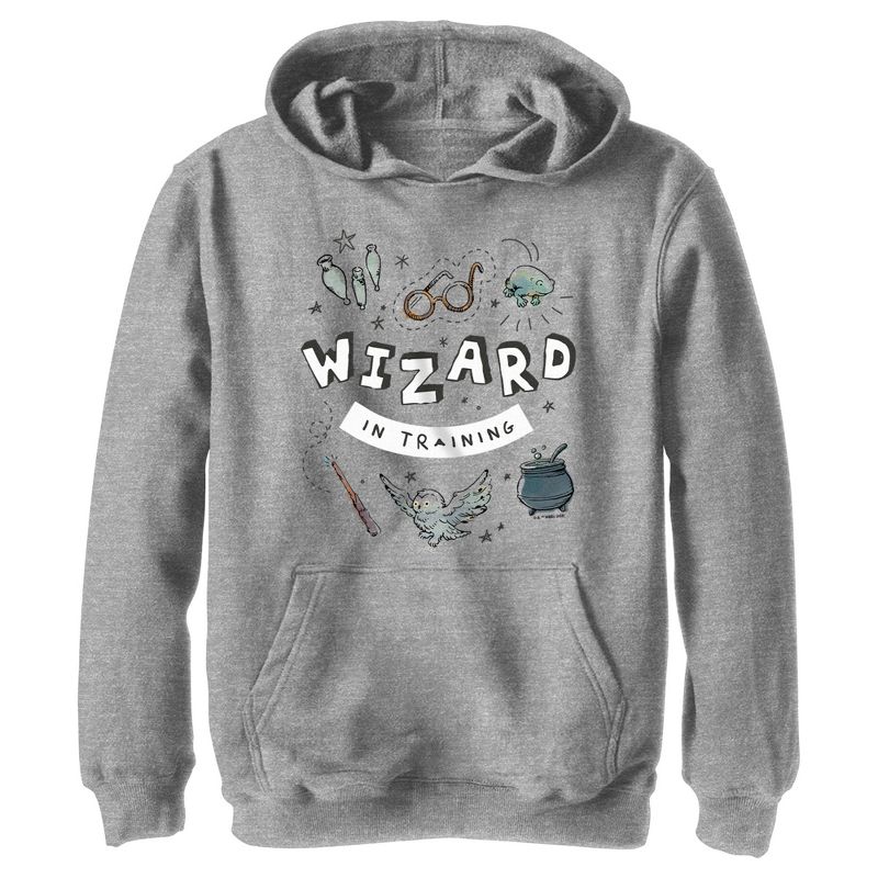 Boy's Harry Potter Wizard Training Pull Over Hoodie, 1 of 5