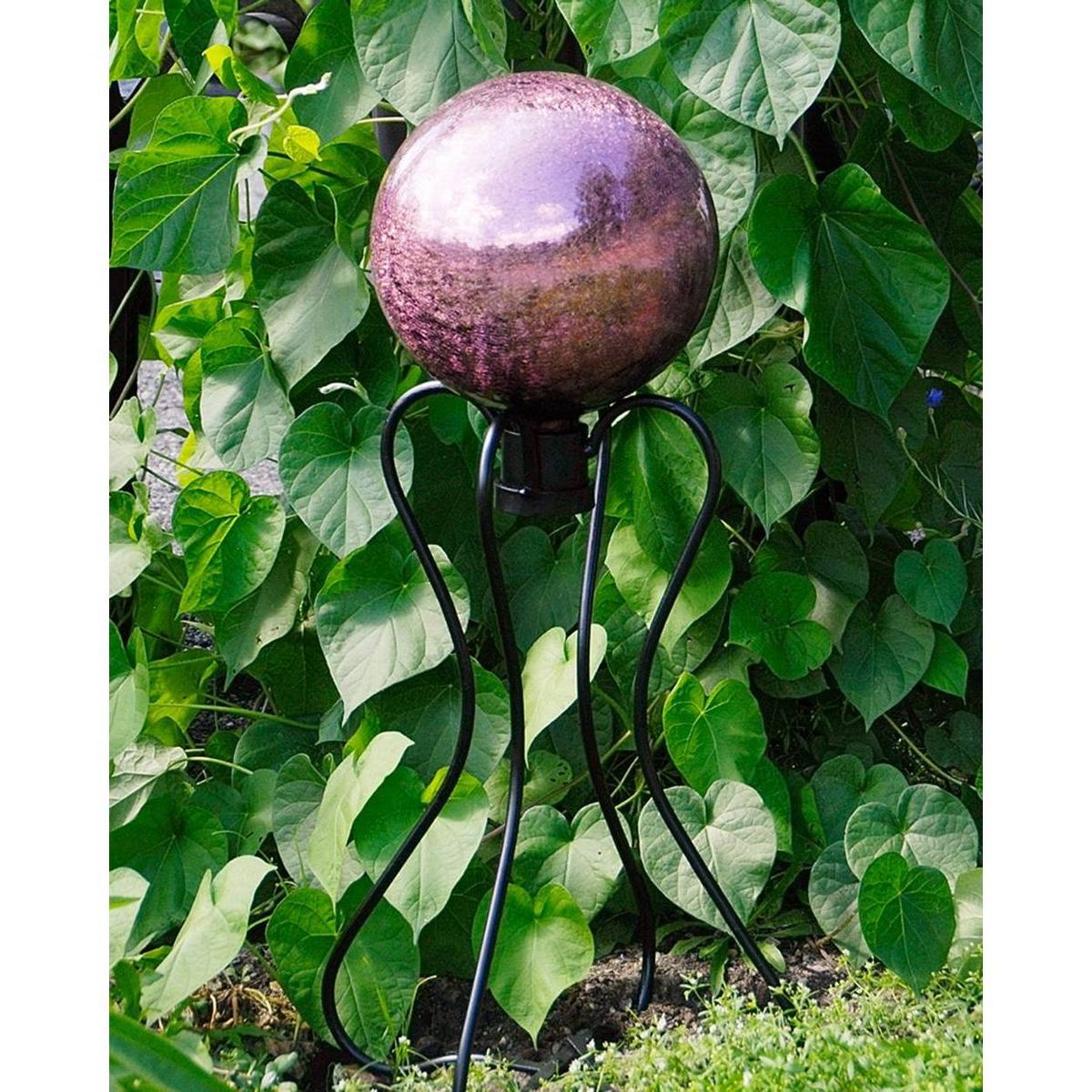 12" Decorative Reflecting Glass Gazing Globe - Achla Designs - thumbnail 9