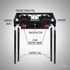 Hike Crew Double-Burner 150,000 BTU Gas Camping Stove, Portable Stove w/Auto Ignition & More! - 3 of 4