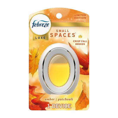 Febreze Luxe Small Spaces Air Freshener - Crisp Fall Breeze - 0.25 fl oz