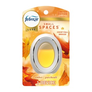 Febreze Luxe Small Spaces Air Freshener - Crisp Fall Breeze - 0.25 fl oz - 1 of 4