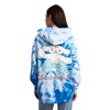 Cinnamoroll & Milk Women's Blue Tie-Dye Long Sleeve Fleece Hooded Sweatshirt - 2 of 4