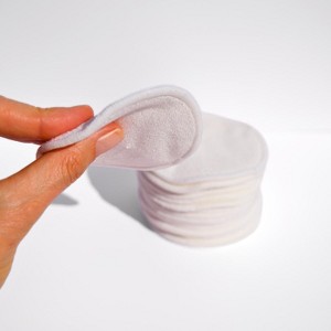 Beautimate Reusable Bamboo-Cotton Makeup Remover Pads – Eco-Friendly, Washable Facial Rounds for Daily Cleansing (Pack of 16) - 1 of 4