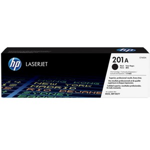 HP Inc. 201A Black Original LaserJet Toner Cartridge, ~1,420 pages, CF400A - 1 of 4