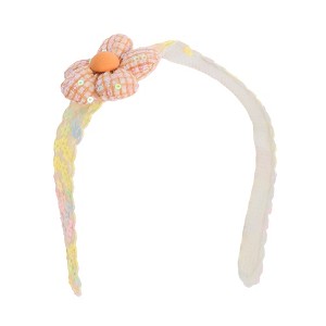 Unique Bargains Girl's Elegant Flower Headwraps 13.19"x2.17" 1 Pc - 1 of 3
