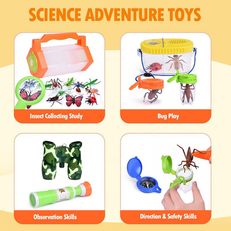 Fun Little Toys Educational Bug Catcher Kit, 27 pcs, 5 of 8