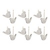 Melrose Carved Bird Ornament (Set of 12) - 3 of 4