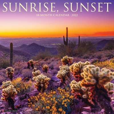 2022 Wall Calendar Sunrise Sunset - Willow Creek Press