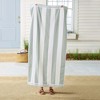 100% Cotton Cabana Striped 4 Pack Beach Towels - Great Bay Home - 3 of 4