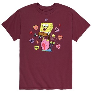 Men's - SpongeBob SquarePants - I love Money Mr. Crabs Short Sleeve Graphic T-Shirt - 1 of 4