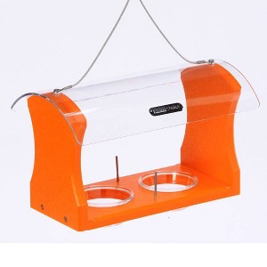 Birds Choice Orange & Jelly Oriole Bird Feeder 7" Orange: Recycled Plastic, Weather-Resistant, No Assembly Required - 1 of 4