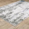 Oriental Weavers Malibu MAL02 Grey / Blue Indoor Area Rug - 2' x 3' - 4 of 4