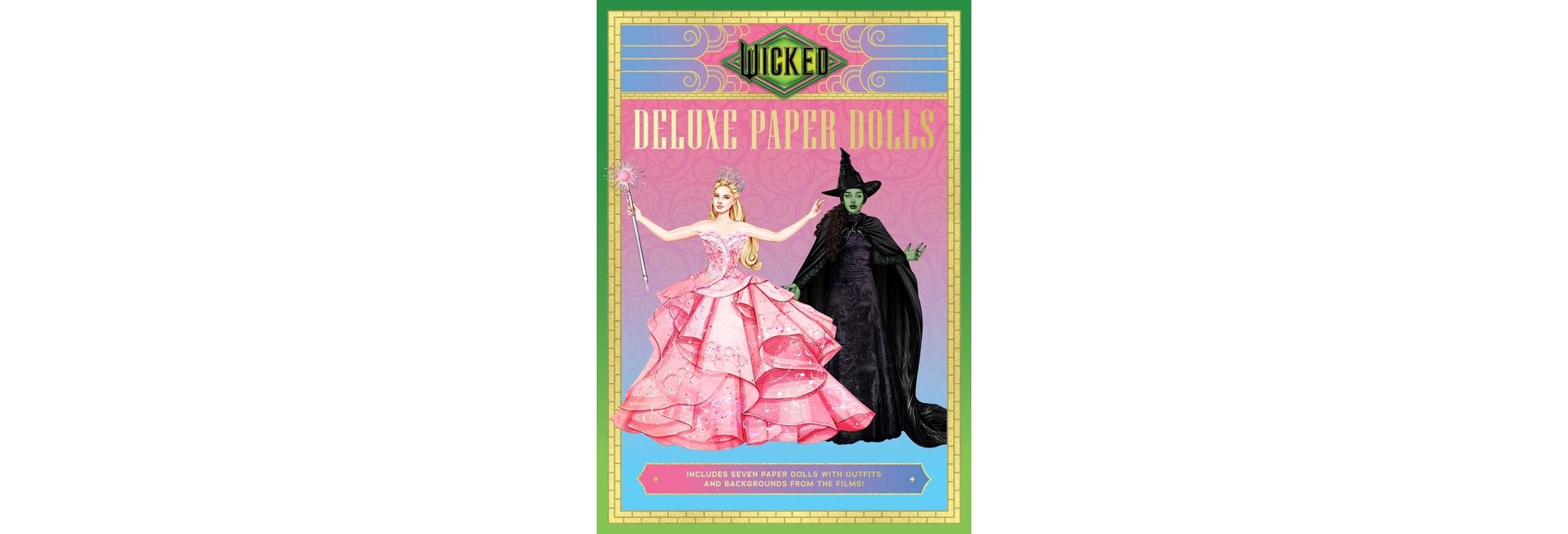 Wicked: Deluxe Paper Dolls - by  Chip Carter (Hardcover)