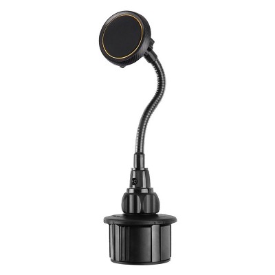  Magnetic Car Cup Holder Phone Mount, Black 