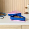 4pc (set of 2) Pizza Food Storage Container - Room Essentials™ - 2 of 3